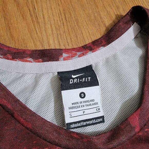 Nike LeBron James Lightweight Warm Up Sweatshirt Jersey Cover Red Silver Men's S - Picture 6 of 8